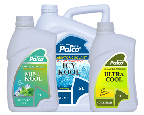 Palco Coolants, Antifreeze & Radiator Fluid for all vehicles